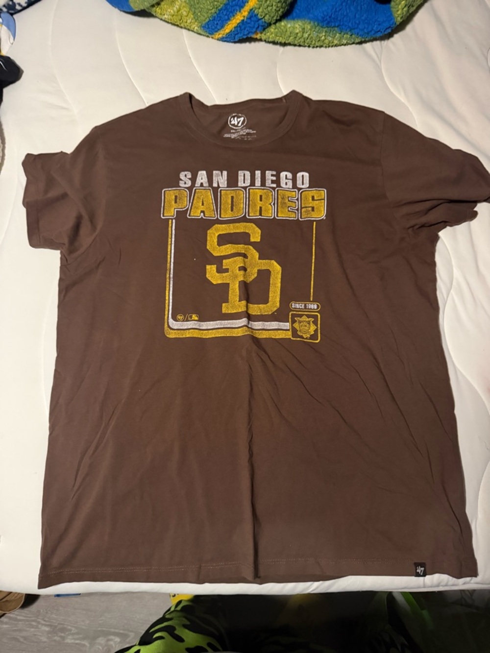 47 San Diego Padres Brown & Yellow Graphic Tee